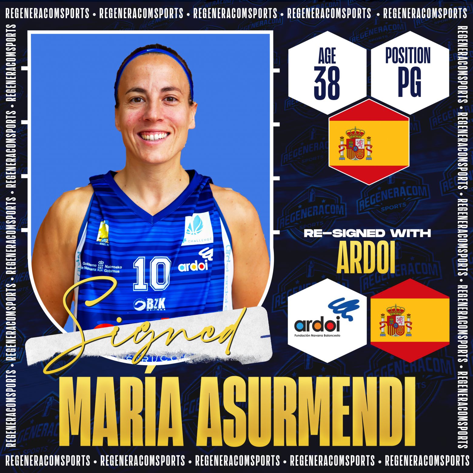 María Asurmendi will remain in Ardoi during the 2024/25 season