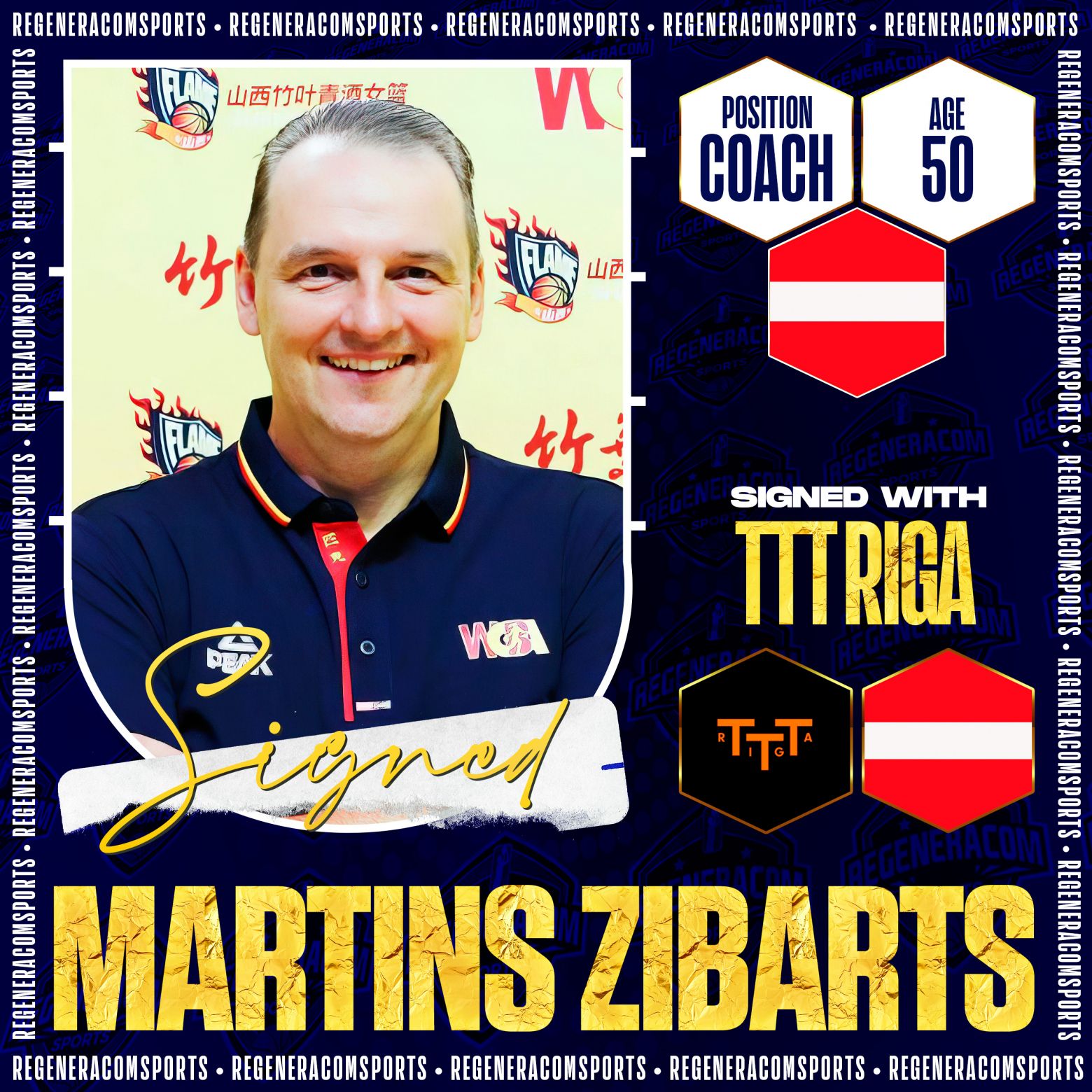 MArtins Zibarts has signed with TTT Riga for the 2024/25 season