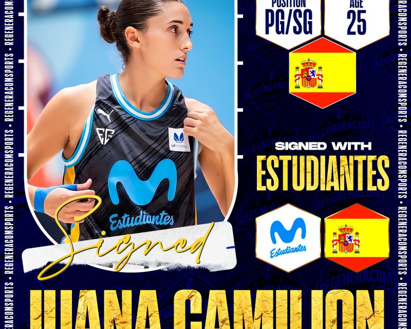 Juana Camilion has re-signed with Movistar Estudiantes for the 2024/25 season