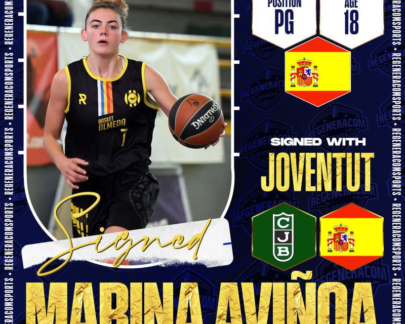 MARINA AVIÑOA ha firmado con Joventut de Badalona para la temporada 2022/23