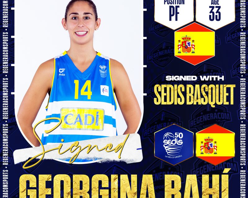 GEORGINA BAHÍ ha firmado con Sedis Bàsquet para la temporada 2022/23