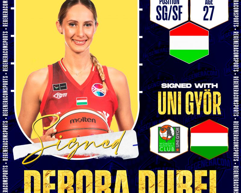 Debora Dubei has re-signed with Uni Györ for the 2024/25 season