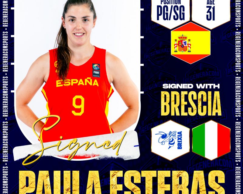 Paula Estebas has signed in Italy with Brescia for the 2024/25 season