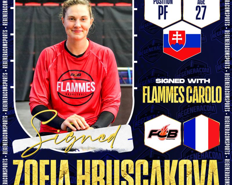 ZOFIA HRUSCAKOVA ha firmado en Francia con Charleville para la temporada 2022/23