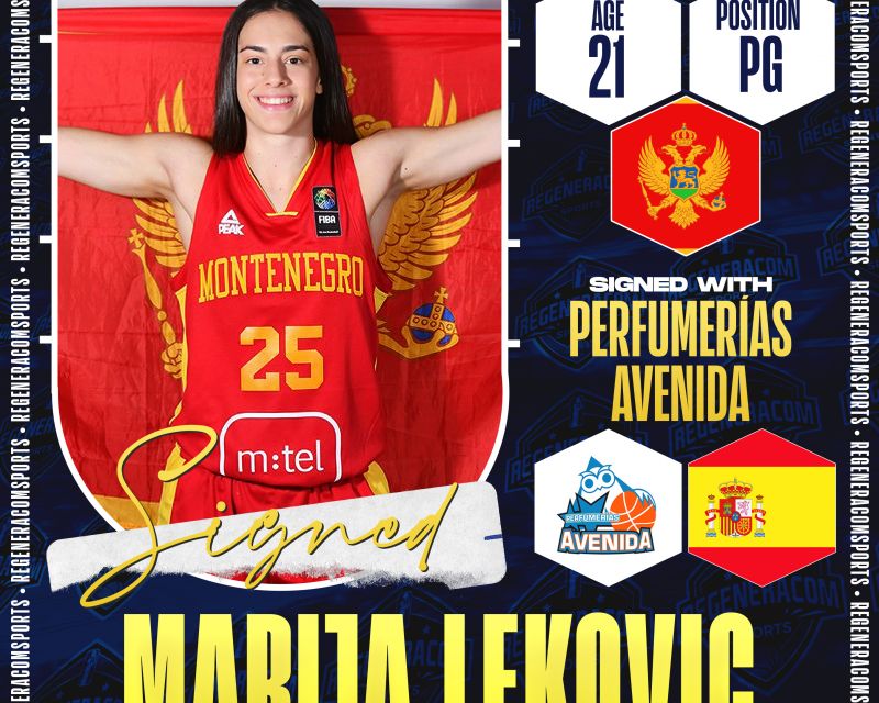 Marija Lekovic ha firmado con Perfumerías Avenida para la temporada 2024/25