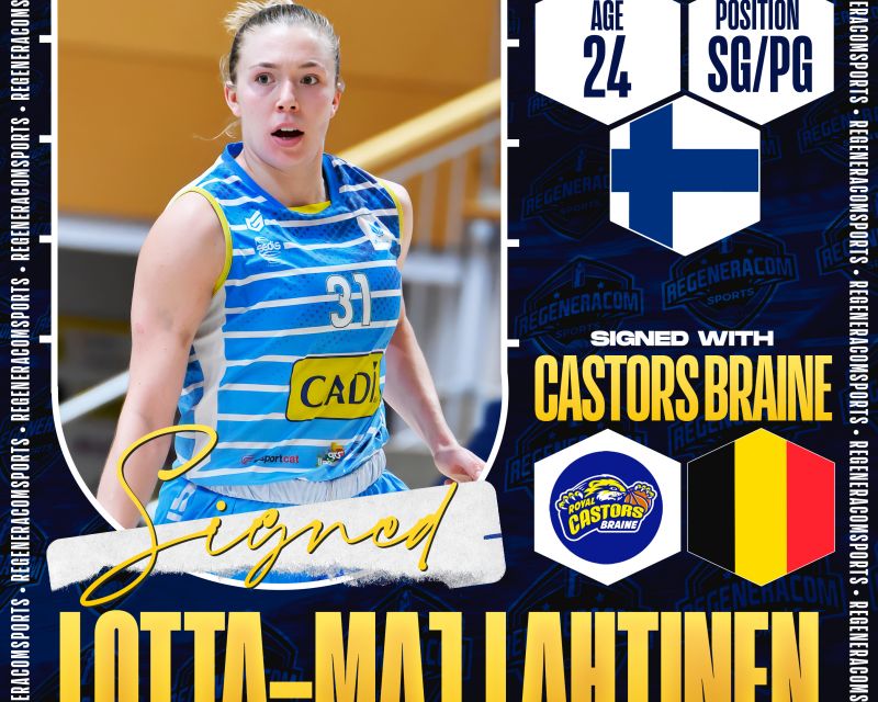 Lotta-Maj Lahtinen has signed with Castors Braine