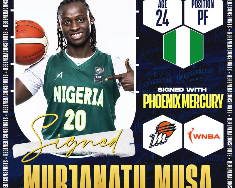 Murjanatu Musa ha firmado con las Phoenix Mercury