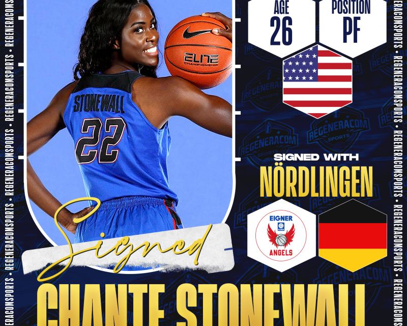 Chante Stonewall ha firmado en Alemania con Nördlingen para la temporada 2024/25