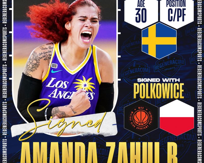 Amanda Zahui has signed with Polkowice for the 2024/25 season