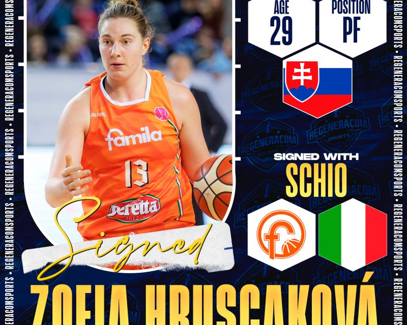 Zofia Hruscakova ha firmado con Schio